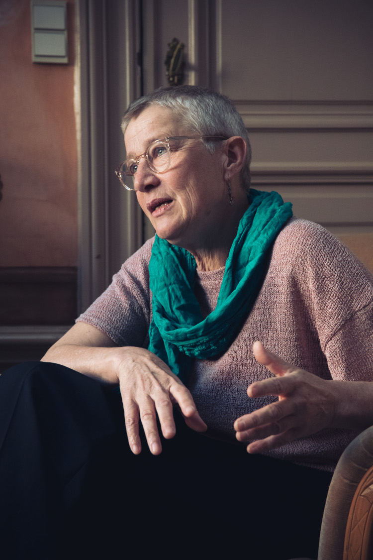 Hilde van Lysebettens tijdens een Persoonlijke coaching